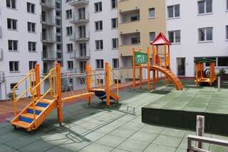 Апартаменты Apartament ORANGE Warmia Towers Ольштын Апартаменты с террасой-18