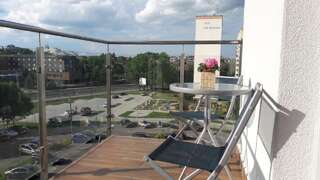 Апартаменты Apartament ORANGE Warmia Towers Ольштын Апартаменты с террасой-27